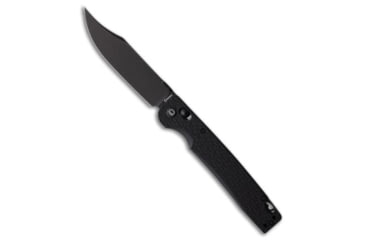 Image of Daggerr Knives Daggerr Knives Pike Crossbar Lock Knife Black FRN 3.9" Black SW, Black, 8Cr14MoV, adult, BHQ-221095