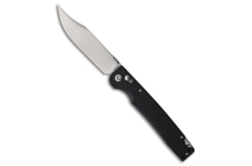 Image of Daggerr Knives Daggerr Knives Pike Crossbar Lock Knife Black FRN 3.9" Stonewash, Black, 8Cr14MoV, adult, BHQ-221096