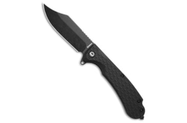 Image of Daggerr Knives Powie Folding Knife, 3.50in, 8Cr14MoV, Clip Point Blade, Black Handle, Black/Black, 8.25 inch, BHQ-208480