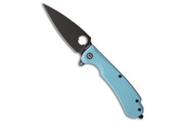 Image of Daggerr Knives Daggerr Knives Resident Liner Lock Knife Light Blue FRN 3.5" Black SW, Blue, 8Cr14MoV, adult, BHQ-221102