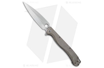 Image of Daggerr Knives Vendetta Folding Knife, 5.00in, VG10, Dagger Blade, Micarta, Green Handle, Green/Gray, 10.90 inch, BHQ-144324
