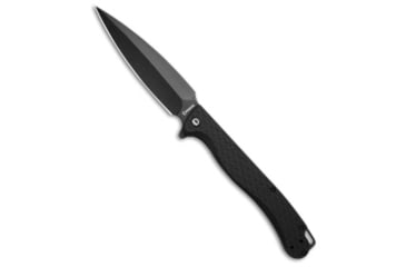 Image of Daggerr Knives Vendetta Folding Knife, 5.00in, 8Cr13MoV, Dagger Blade, Black Handle, Black/Black, 11.00 inch, BHQ-208823
