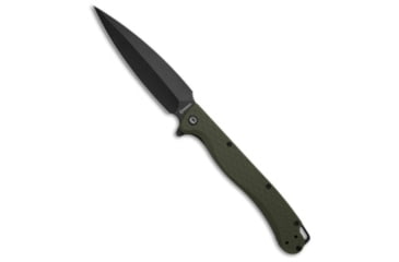 Image of Daggerr Knives Vendetta Folding Knife, 5.00in, 8Cr13MoV, Dagger Blade, Green Handle, Green/Black, 11.00 inch, BHQ-208824