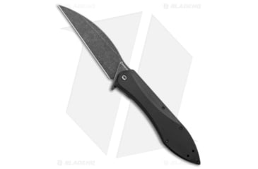 Image of Daggerr Knives Voron Folding Knife, 5.15in, D2, Wharncliffe Blade, G-10, Black Handle, Black/Black Gray, 11.25 inch, BHQ-144682