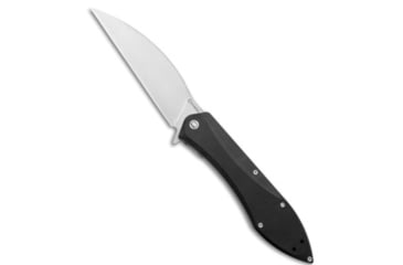 Image of Daggerr Knives Voron Folding Knife, 5.15in, D2, Wharncliffe Blade, G-10, Black Handle, Black/Gray, 11.25 inch, BHQ-144683