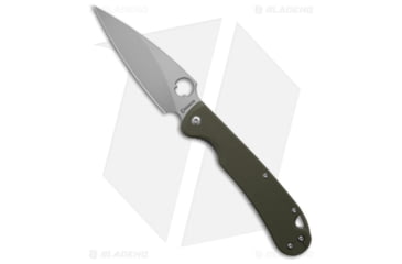 Image of Daggerr Knives Zhalo Folding Knife, 3.875in, VG10, Spear Point Blade, G-10, Green Handle, Green/Gray, 8.625 inch, BHQ-195597