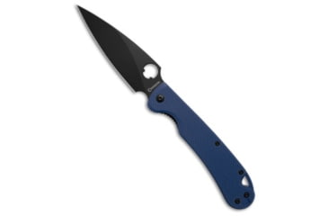 Image of Daggerr Knives Zhalo Folding Knife, 3.875in, D2, Spear Point Blade, G-10, Blue Handle, Blue/Black, 8.625 inch, BHQ-195586