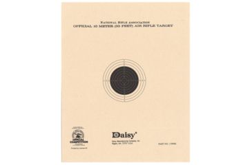 Image of Daisy Official NRA Pellet Targets, 10 Meter, Pad of 50, 990409-610