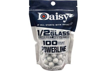 Image of Daisy Slingshot Ammuntion 1/2 Glass 100-count Pack