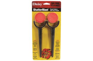 Image of Daisy Targets, 8in Stakes Mini Disks w/4 Stakes &amp; 8 Disks - 872