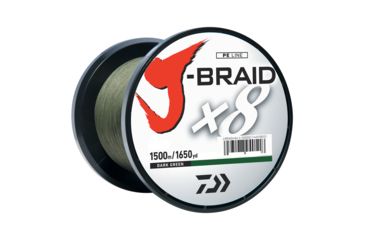Image of Daiwa J-Braid 40lb DkGreen 1500m JB8U40-1500DG