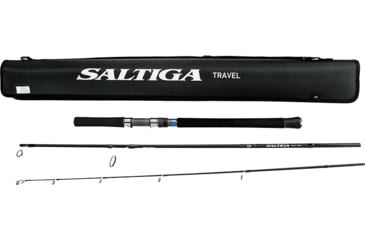 Image of Daiwa Saltiga Saltwater Travel Spinning Rod, 7ft4, Medium Heavy, Fast, 3 Pieces, SATR743MHFS