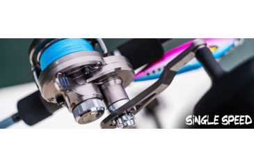 Image of Daiwa Saltiga Single Speed Lever Drag Reel, 6.3-1, 6+1, 15.7oz, SAGLD10H
