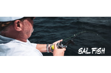 Image of Daiwa Saltiga Single Speed Lever Drag Reel, 6.3-1, 6+1, 15.7oz, SAGLD10H