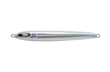 Image of Daiwa Saltiga SL Metal Jig, 2 4/5oz, 4.8in, Holo Silver, SL80G16