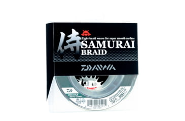Image of Daiwa Samurai Braid Line w/Filler Spool, 14lb, 150yds, Green, DSB-B70LB150YG