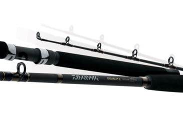 Image of Daiwa Seagate Boat Rod Spinning Rod, 7ft, Medium Heavy, Fast, 1 Piece, SGT70MHFS