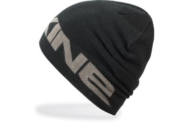 Image of Dakine 2-Way Beanie - Mens, Black / Charcoal, One Size, 10000815-BLACK/CHAR-71M-OS