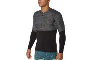 Image of Dakine 2Mm Front Zip Neo Jacket Long Sleeve - Mens, Black, Extra Large, 10002258-BLACK-XL