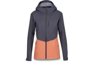 Image of Dakine Arsenal 3L Jacket - Womens, India Ink / Papaya, Extra Small, 10002253-ININK/PAYA-XS