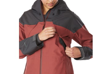 Image of Dakine Beretta 3L Jacket - Womens, Burnt Rose / Shadow, Extra Small, 10000645-B/S-81M-XS