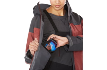 Image of Dakine Beretta 3L Jacket - Womens, Burnt Rose / Shadow, Extra Small, 10000645-B/S-81M-XS