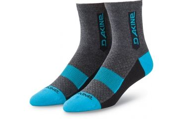 Image of Dakine Berm Sock, BLACK / BLUEROCK, M/L, 10001922-LK/LOK-M/L