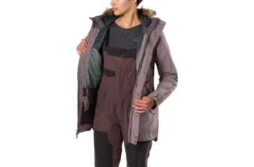 Image of Dakine Brentwood Jacket - Womens, Shark / Amethyst, Large, 10001963-S/A-91M-L