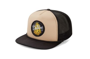Image of Dakine Campfire Trucker Hat - Mens-Buckskin/Black