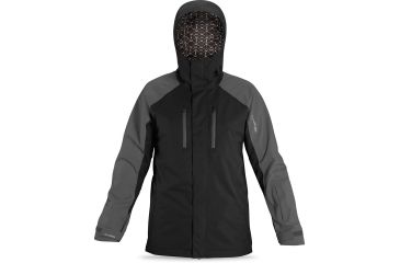 Image of Dakine Canyon Shell Jacket - Men's-Black/Castlerock-Small