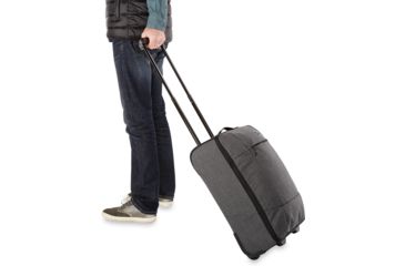 Image of Dakine Carry On Eq Roller 40L, Carbon, One Size, 10002057-CARBON-91M-OS