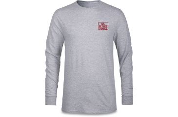 Image of Dakine Classic Brush L-S, GREY HEATHER / RED, M, 10001311-ET/-M