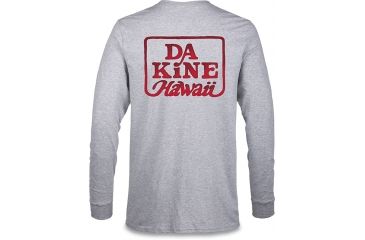 Image of Dakine Classic Brush L-S, GREY HEATHER / RED, M, 10001311-ET/-M