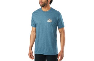 Image of Dakine Classic Brush T-Shirt - Mens, Navy Heather, Large, 10000933-NVYHEATHER-91M-L