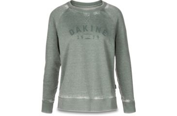 Image of Dakine Constance Crew Neck Fleece - Womens, Coastal Green, Extra Large, 10001358-CG-91M-XL