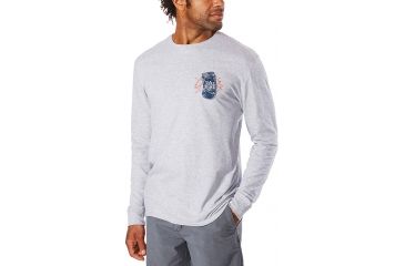 Image of Dakine Crews In L-S, GREY HEATHER, S, 10001875-ETE