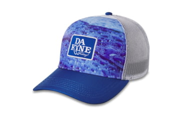 Image of Dakine Crossing Curved Bill Trucker Hat, Blue Wave, One Size, D.100.8331.929.OS