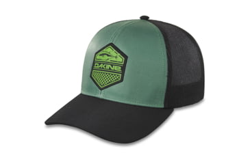 Image of Dakine Crossing Curved Bill Trucker Hat, Dark Ivy, One Size, D.100.8331.315.OS