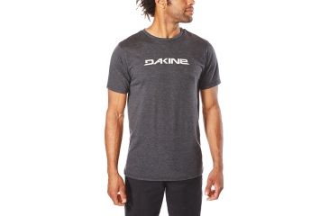 Image of Dakine Da Rail S-S Tech T, HEATHER BLACK, XXL, 10001867-XXL