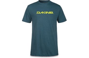 Image of Dakine Da Rail T Shirt, HEATHER NAVY / SULPHUR, S, 10000932-TV/SUL