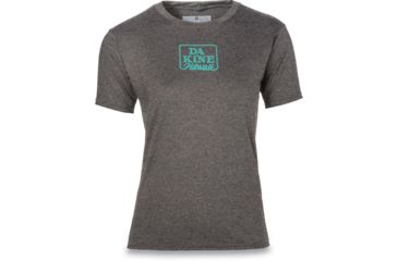 Image of Dakine Dauntless Loose Fit Short Sleeve Rashguard - Women's-Charcoal Heather-X-Large