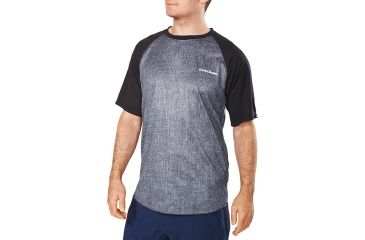 Image of Dakine Dropout S-S Jersey, CARBON / BLACK, XL, 10001703-O/LK-XL