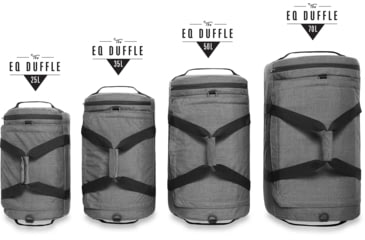Image of Dakine Eq Duffle Bag 50L, Carbon, One Size, 10002061-CARBON-91M-OS