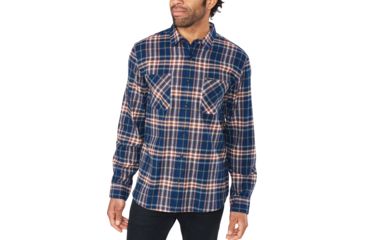 Image of Dakine Franklin Flannel - Mens, Midnight / Picante, 2XL, 10001172-M-91M-XXL