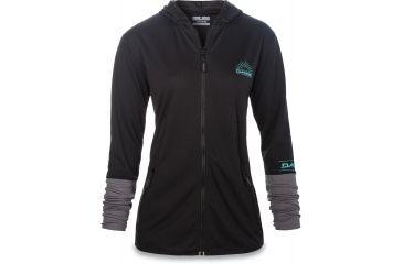 Image of Dakine Freedom Front Zip Hoodie - Women's-Black-Large