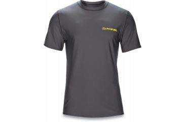 Image of Dakine Heavy Duty Loose Fit Short Sleeve Rashguard - Men's-Gunmetal-Small