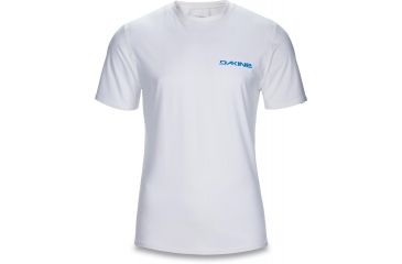 Image of Dakine Heavy Duty Loose Fit Short Sleeve Rashguard - Men's-White-Small