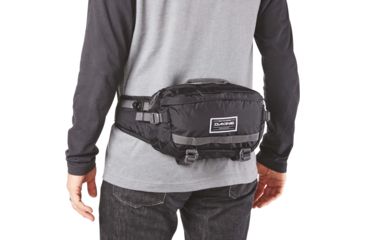 Image of Dakine Hot Laps 5L Lumbar Pack, Black, 10001803-BLACK-81X