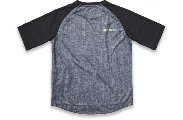 Image of Dakine KidS Dropout S-S Jersey, CARBON / BLACK, 6, 10001728-O/LK-6