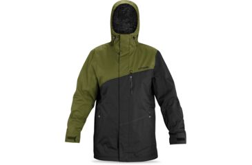 Image of Dakine Ledge II Insulated Jacket - Men's-Black/Cypress-Medium